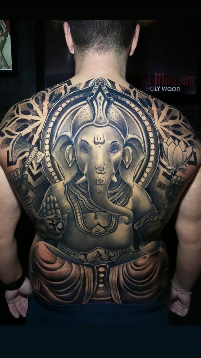 TATUAJE GANESHA