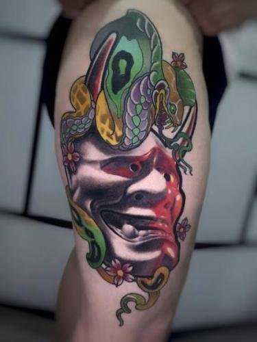 tatuaje realista colaboracion